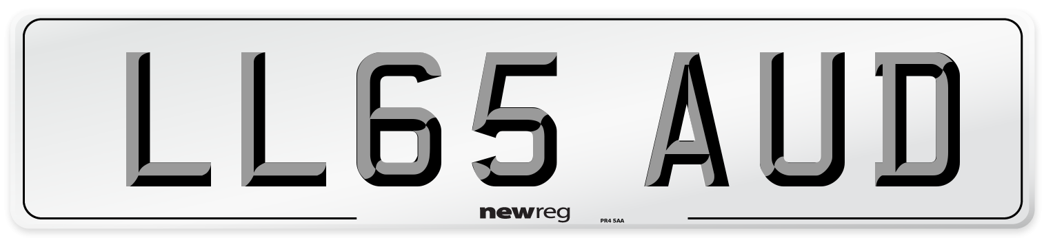 LL65 AUD Number Plate from New Reg